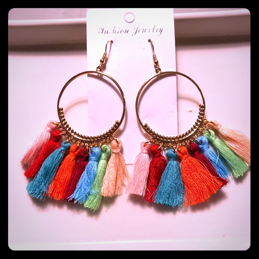 Boho Multi-color earrings